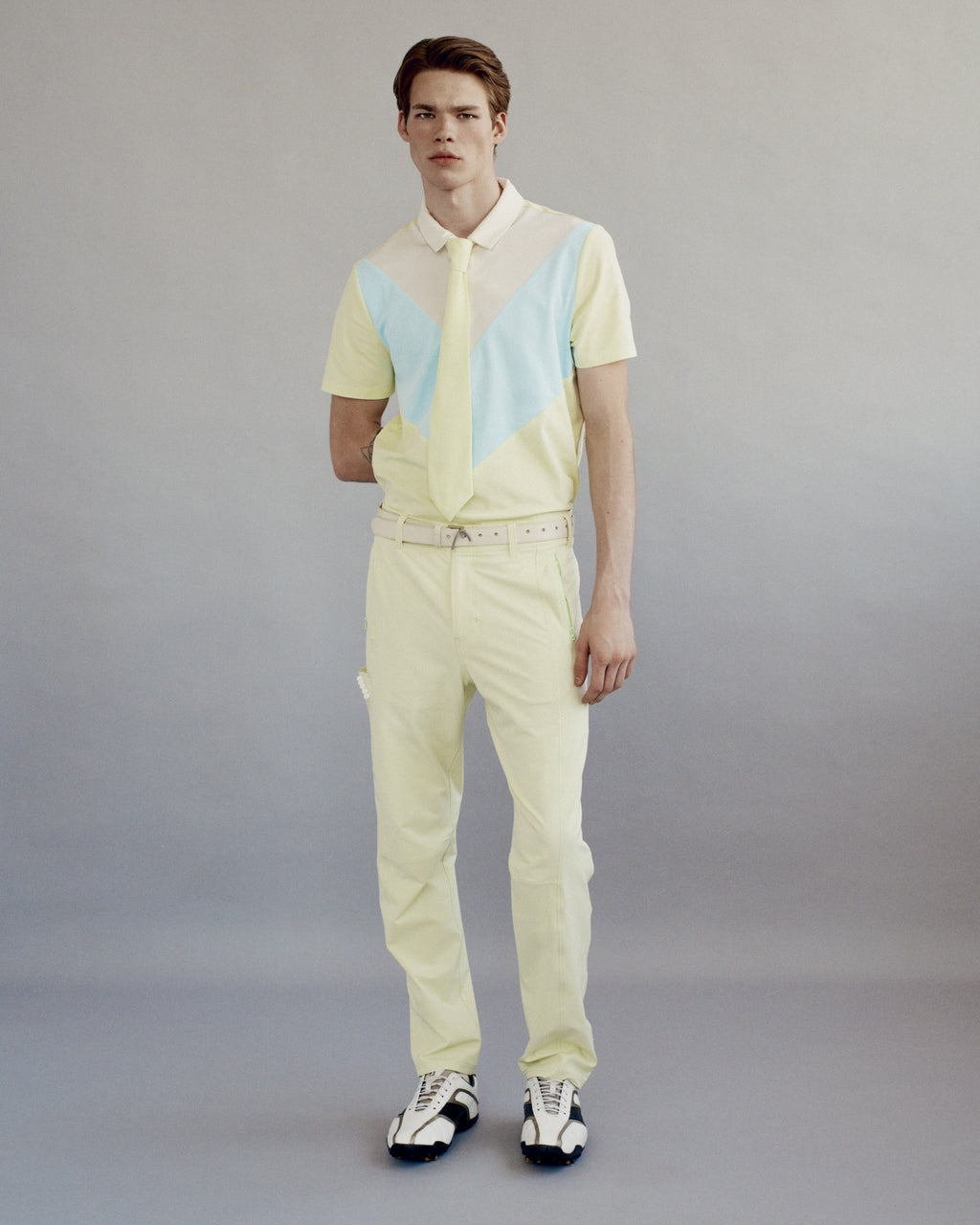 Color Block Polo